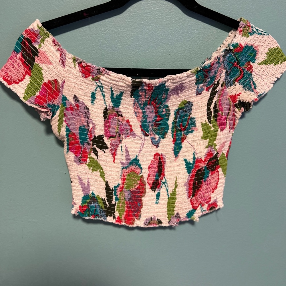 Floral Off-Shoulder Top